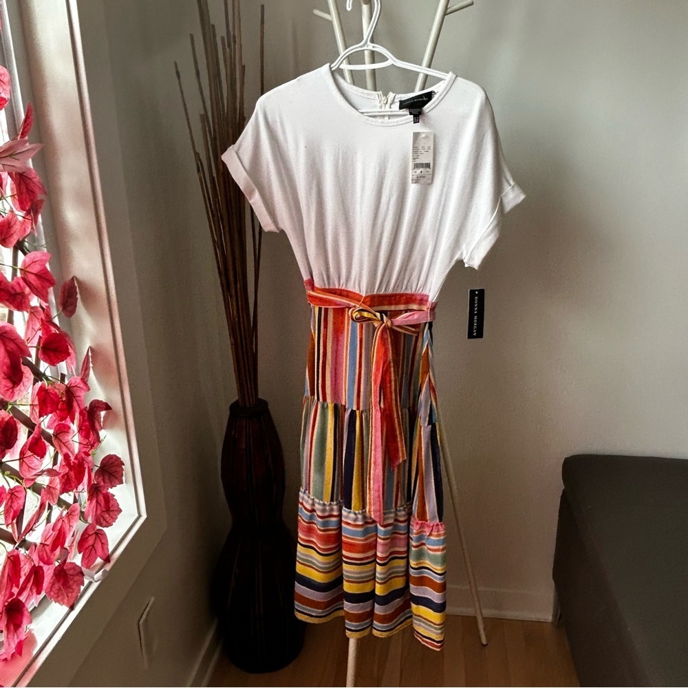 Colorful Striped Dress